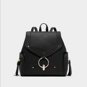 ZARA Backpack with front ring